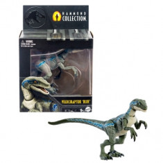 Jurassic Park Hammond Collection Figurina articulata Velociraptor Blue (10 cm inaltime) foto