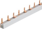 Pieptene busbar tip pin 3 poli (14x3 module) 80A 1000mm 16mm &sup2; pentru conexiuni electrice in sigurante, Pollmann