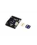 Cumpara ieftin Geam Camera Set Motorola Moto G9 Play Albastru