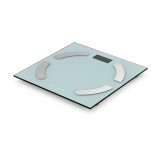 Cantar corporal de diagnostic Tesla BS301WX, 180kg baterii 2xAAA, 30x30cm, alb
