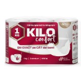 Set 72 role Hartie igienica Kilo Confort, 12 kg, 3 straturi, 11016 foi