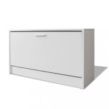 Cumpara ieftin Bancheta de stocare pentru pantofi, 80x24x45 cm, alb