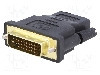 Cablu {{Tip cablu de conectare}}, DVI-I (24+5) mufa, HDMI soclu, {{Lungime cablu}}, {{Culoare izola&amp;#355;ie}}, AKYGA - AK-AD-03