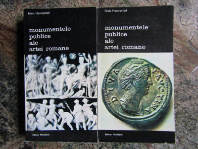 Niels Hannestad - Monumentele publice ale artei romane (2 vol) foto