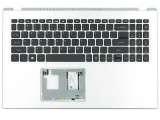 Carcasa cu tastatura Laptop, Acer, Aspire 5 A515-56, A515-56G, A515-56T, 6B.A6MN2.001, argintie, layout US