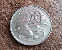 C50 - Moneda foarte veche - 20 centi - Australia - 1979