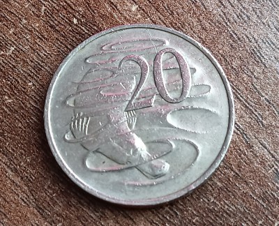 C50 - Moneda foarte veche - 20 centi - Australia - 1979 foto