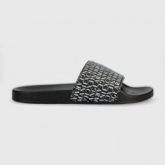 Armani Exchange papuci barbati, culoarea negru, XUP004.XV679.S526