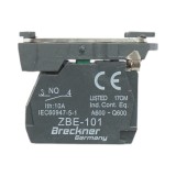 Bloc contact auxiliar 1NO din plastic 240V 10A TB5 Breckner Germany