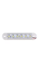 Lampa Laterala cu Led, lumina Alba, Gabarit, 12V -24V, 6 SMD, Resistenta La Apa