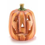 Cumpara ieftin Dovleac Halloween teracota portocalie verde II &Oslash; 9 cm x 11 H
