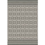 Covor Model Fiji 27213-956, Marime 80 x 150 cm, Gri, Inaltime Fir 7 mm, Antialergic, Polipropilena, Living, Dormitor, Sufragerie, Birou