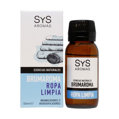 Esenta naturala Brumaroma difuzor/umidificator SyS Aromas, Haine Curate 50 ml foto