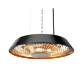 Incalzitor cu montare pe tavan 1500W, fara telecomanda, cu intrerupator, IP44, lampa cu halogen 90-037