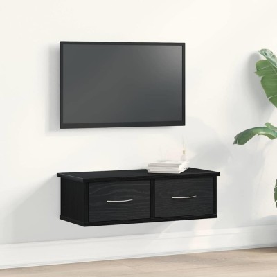 vidaXL Dulap de perete Stejar negru 60 x 26 x 18.5 cm Lemn compozit foto