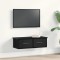 vidaXL Dulap de perete Stejar negru 60 x 26 x 18.5 cm Lemn compozit
