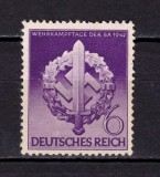 Cumpara ieftin ✅ (S43) Germania Reich 1942 &quot;Ziua Eroilor - trupele SA &quot; serie completa Michel 818, nestampilat/negumat