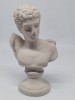 Statueta din ipsos, bust roman.