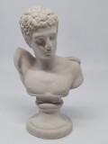 Statueta din ipsos, bust roman.