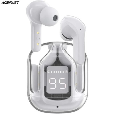 Casti Wireless Stereo Ace Fast T6 Gri foto
