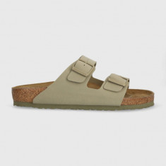 Birkenstock papuci Arizona bărbați, culoarea bej, 1027704