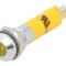 Lampă LED de control galbenă 24V