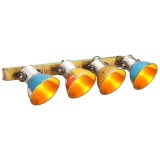 Cumpara ieftin Lampa de perete industriala, multicolor, 90x25 cm E27