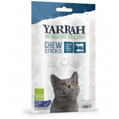Betisoare bio de mestecat pentru pisici, 3 buc (15g) Yarrah