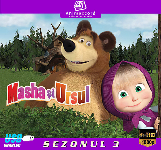Maşa Şi Ursul (Serial TV) Sezonul 3 / Masha And The Bear (TV Series) Season  3, Alte tipuri suport, Romana | Okazii.ro