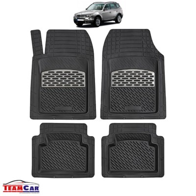 Covorase Auto TEAMCAR&amp;reg; Tip Tăvită pentru BMW X3 E83 2003-2010, Silver foto