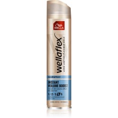 Wella Wellaflex Instant Volume fixativ cu fixare puternică și extra volum 250 ml