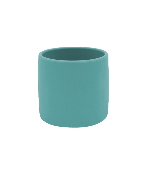 Pahar Minikoioi, 100% Premium Silicone, Mini Cup , Aqua Green