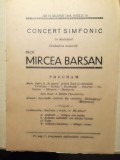 Program Orchestra simfonică radio, stag. 1945-46, cond. muzicală Mircea Barsan