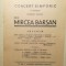 program Orchestra simfonică radio, stag. 1945-46, cond. muzicală Mircea Barsan