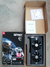 Vand Placa video Sapphire Radeon RX 570 NITRO+ 4GB OC 256-bit Pret 370 Lei foto