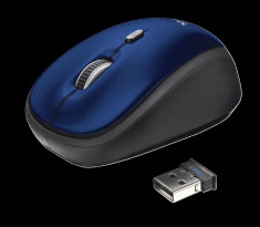 Trust Yvi Wireless Mouse - blue foto