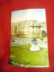 Ilustrata Bucuresti - Vedere in Piata Universitatii RPR