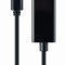 CABLU video GEMBIRD, adaptor USB-C Type-C (T) la HDMI (T), 2m, rezolutie maxima 4K (3840 x 2160) la 30Hz, negru, &quot;A-CM-HDMIM-01&quot; (timbru verde 0.18 le