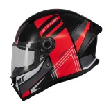 Casca integrala MT Stinger 2 Tron B15 negru/rosu lucios