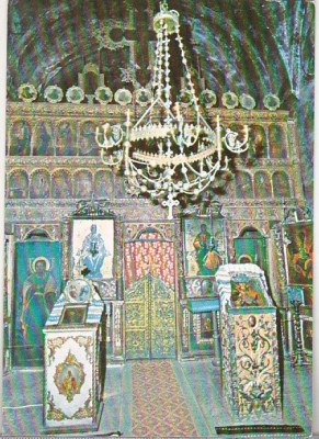 bnk cp Biserica Voronet - Naosul - necirculata foto