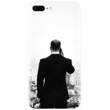 Husa silicon pentru Apple Iphone 8 Plus, Man In Suit