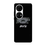 Husa compatibila cu Huawei P40 model Ahegao, Silicon, TPU, Viceversa, Transparent, Carcasa