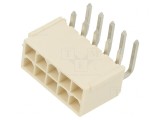 Soclu cablu-placă Mini-Fit Jr 4,2mm 10 pini 13A