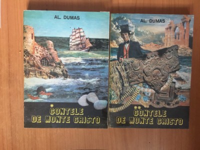 h5b ALEXANDRE DUMAS: CONTELE DE MONTE-CRISTO (2 VOLUME) foto