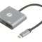Adaptor USB 2.0/3.0 Negru 0.15m 480Mbps