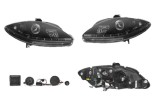Set faruri tuning Seat Leon, 06.2009; Altea, 03.20; Toledo, 10.2009; , Taiwan, partea stanga+dreapta, pozitie pe LED; tip bec H1+H1;