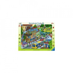 Puzzle Tip Rama Orasul Nostru Verde, 24 Piese