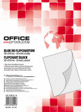 Rezerva H&acirc;rtie Pentru Flipchart, 70g/mp, 58.5x81cm, 20coli/top, Office Products - Caroiata