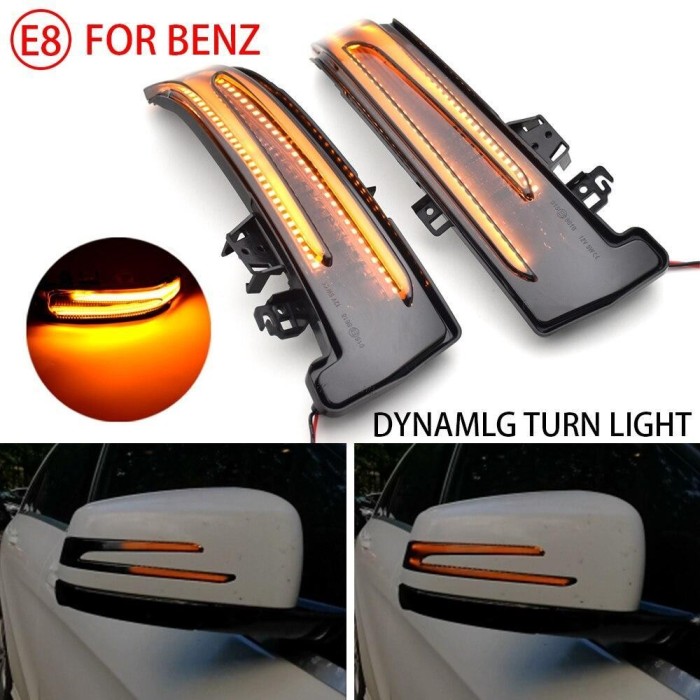 Set 2 semnalizari dinamice Mercedes E Class W212 2010-2015