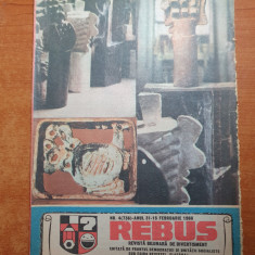 revista rebus 15 februarie 1988 - revista de divertisment
